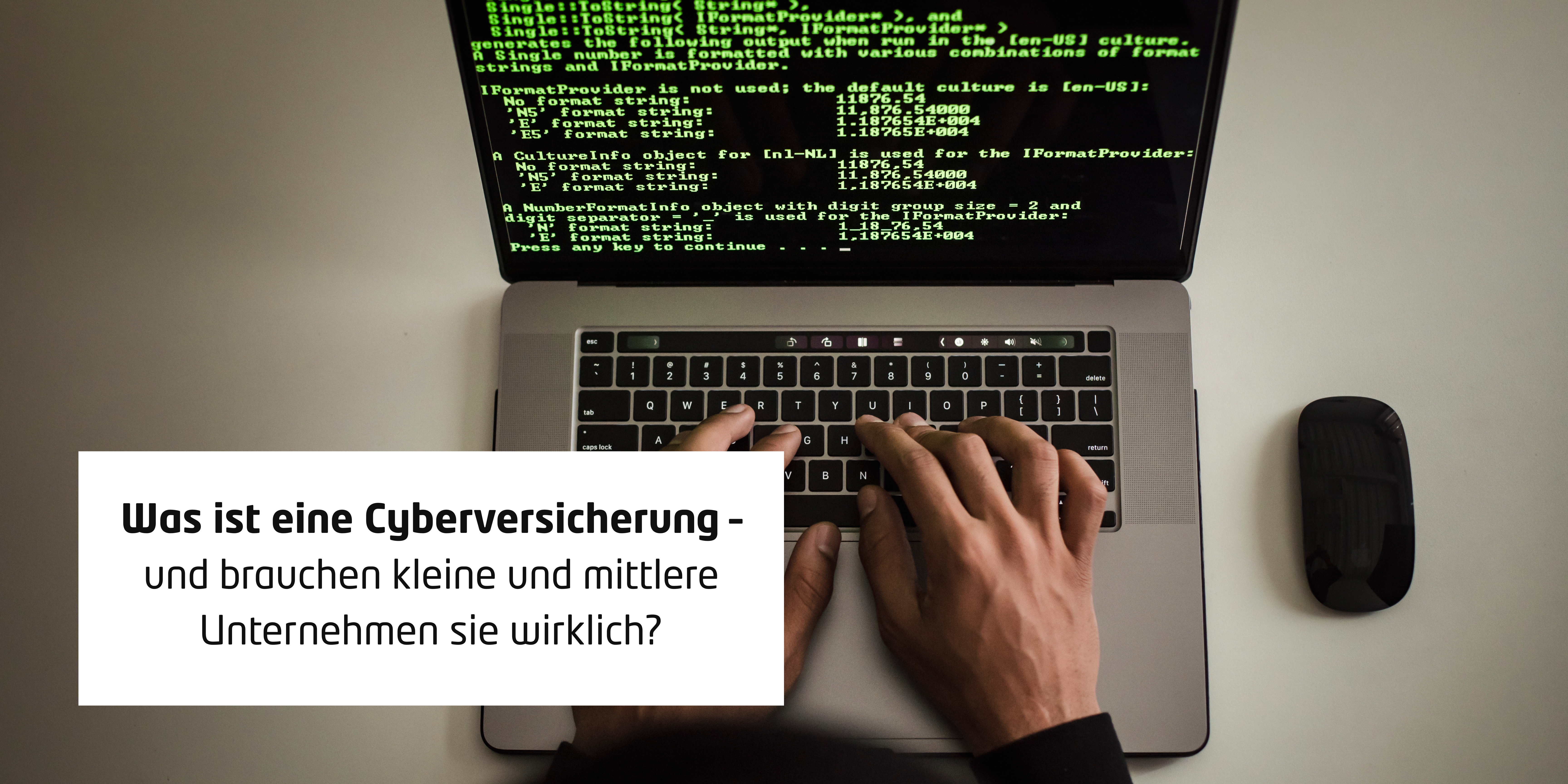 Was ist eine Cyberversicherung – und brauchen kleine und mittlere Unternehmen sie wirklich?